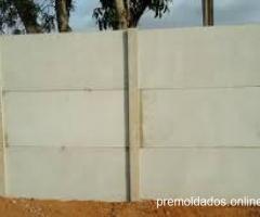 MURO E LAJE PRE-MOLDADOS