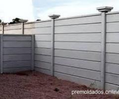 MURO E LAJE PRE-MOLDADOS