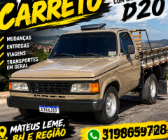 Faço carretos em Mateus Leme e região